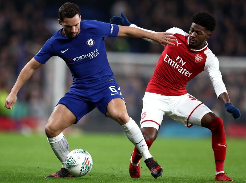 The midfielder struggled at Stamford Bridge
